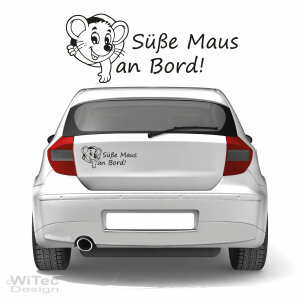 Auto Aufkleber Sticker Autoaufkleber Süße Maus...