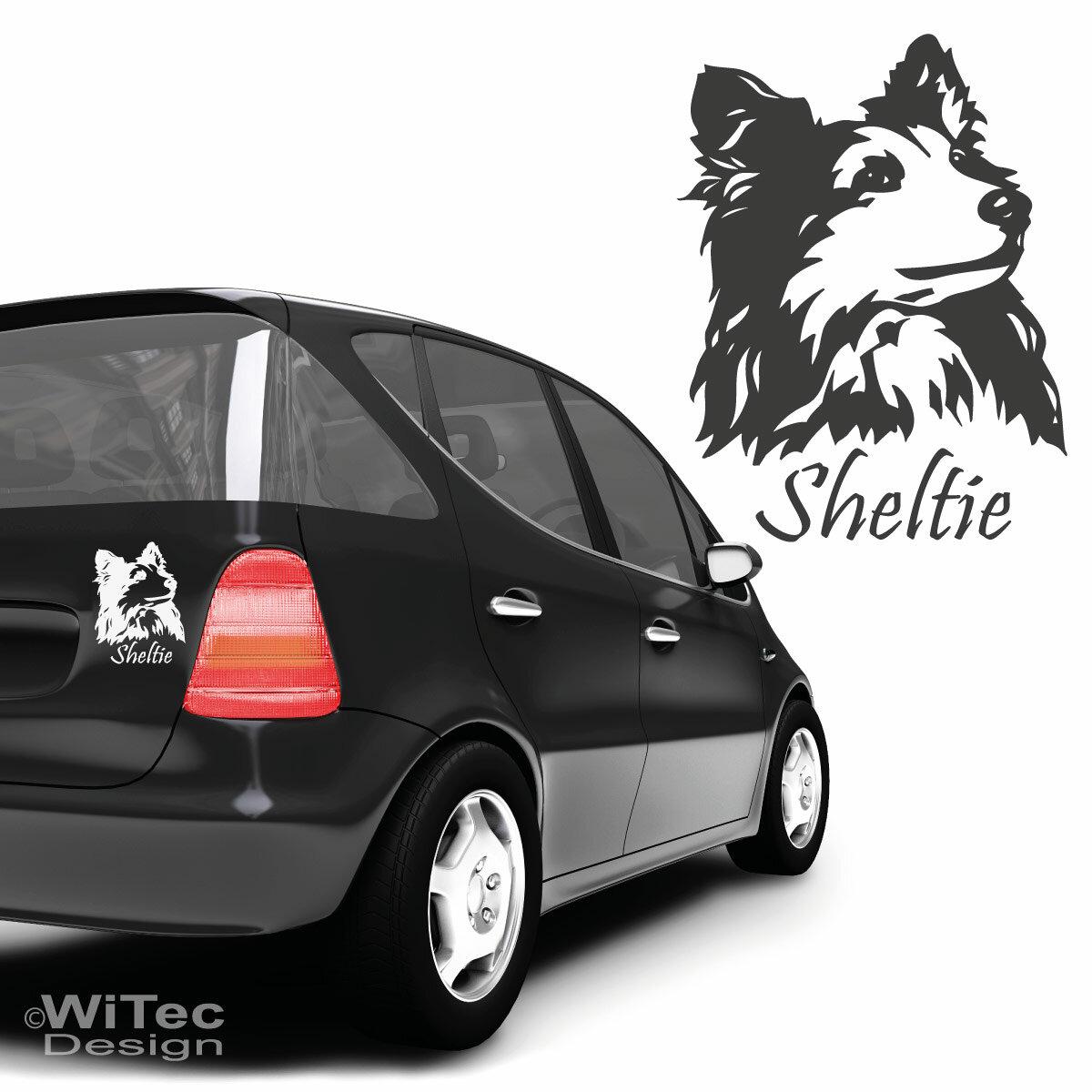 Autoaufkleber Shetland Sheepdog Sheltie Auto Aufkleber Hund, 8,99 €