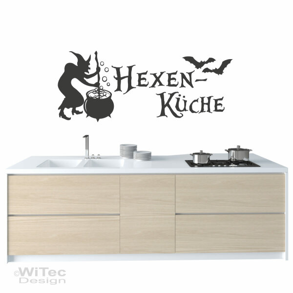 Wandtattoo Hexenküche Aufkleber Hexen Küche Wandaufkleber, 13,99 €