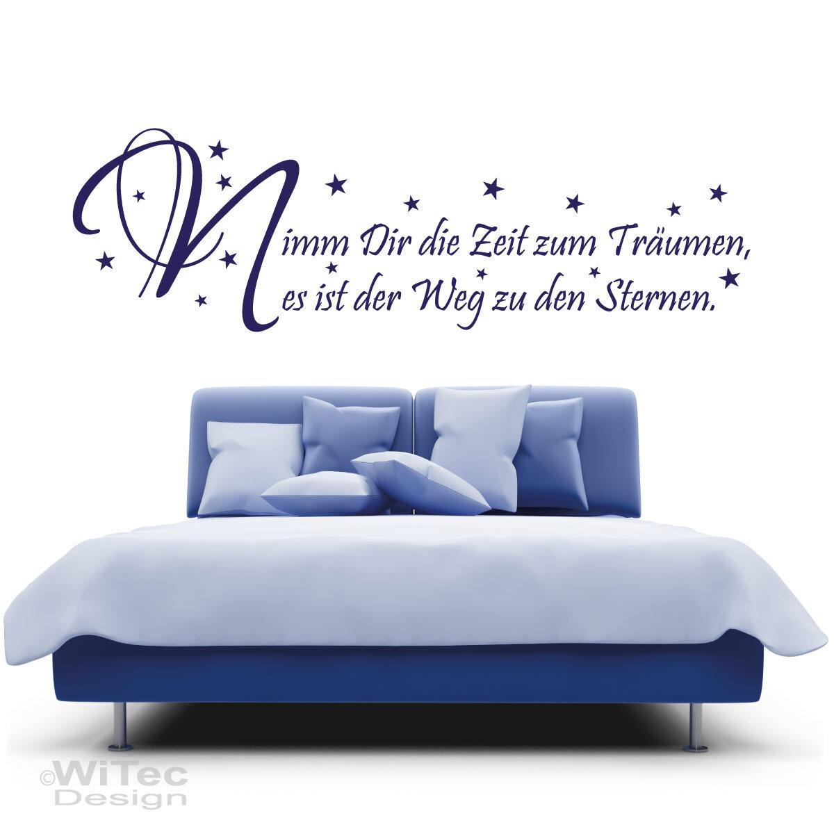 Wandtattoo Schlafzimmer Zeit zum Träumen...