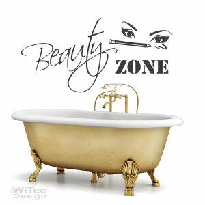 Wandtattoo Beauty Zone Wandaufkleber Badezimmer