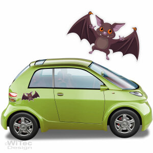 Autoaufkleber Fledermaus Auto Aufkleber Sticker Gothik Bat