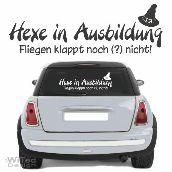 Autoaufkleber Hexen, Gothic