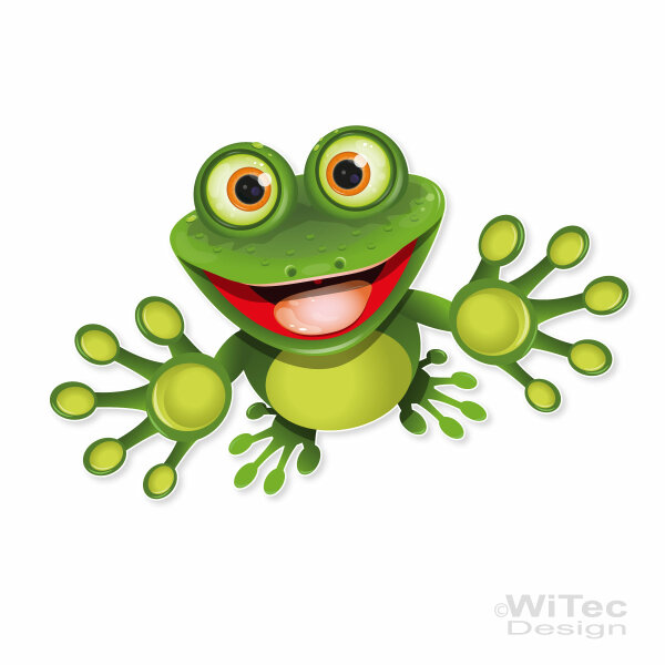 Motorhauben Aufkleber Frosch Sticker Digitaldruck, 8,99 €