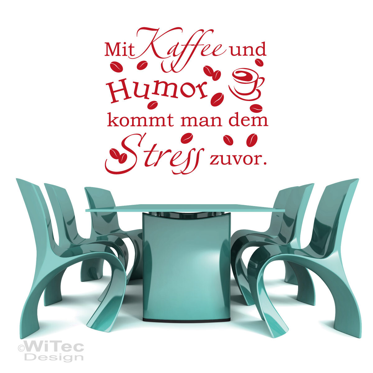 Wandaufkleber KAFFEE Wandtattoo Küche Büro