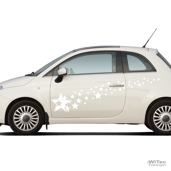 Sterne Aufkleber Set Autoaufkleber
