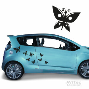 Butterfly Schmetterling Aufkleber Set Auto Tiere