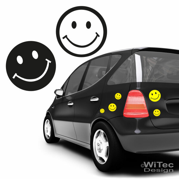 Smile Aufkleber Set Auto Autoaufkleber Sticker