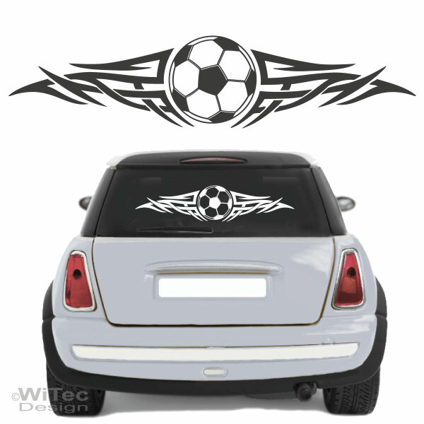 Fußball Tribal Auto Aufkleber Fussball