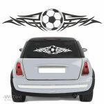 Fußball Tribal Auto Aufkleber Fussball