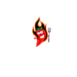 Türaufkleber Scharfe Küche Paprika Aufkleber
